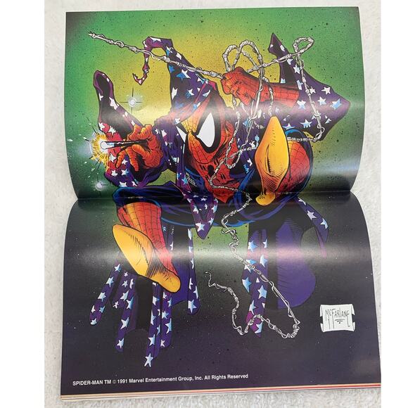 Wizard Guide to Comics Magazine Issue 1 Sept 1991 McFarlane Spider-Man Poster - Picture 11 of 16